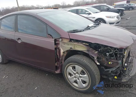 2017 Kia Forte Lx from USA, damaged, VIN 3KPFL4A77HE079528